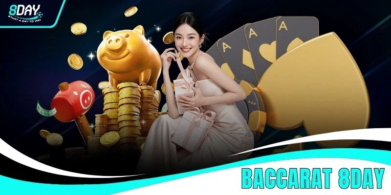 Baccarat 8DAY - 9 Điểm Cùng Quy Tắc Tính Bài Đặc Trưng Baccarat 8DAY - 9 Điểm Cùng Quy Tắc Tính Bài Đặc Trưng