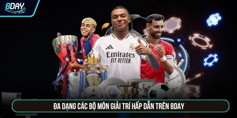 United Gaming 8DAY | Sảnh Thể Thao Bùng Nổ Với 500+ Kèo Đa dạng các bộ môn giải trí hấp dẫn trên 8DAY
