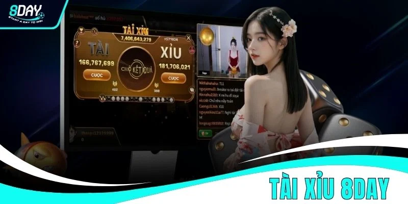 Tài Xỉu 8DAY - 3 Viên Xúc Xắc Với 1 Tổng Điểm Chung Tài Xỉu 8DAY - 3 Viên Xúc Xắc Với 1 Tổng Điểm Chung